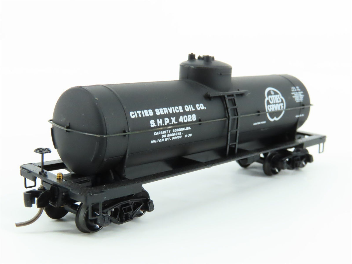 N Scale Kadee Micro-Trains MTL 65110 SHPX Cities Service 39&#39; Tank Car #4028