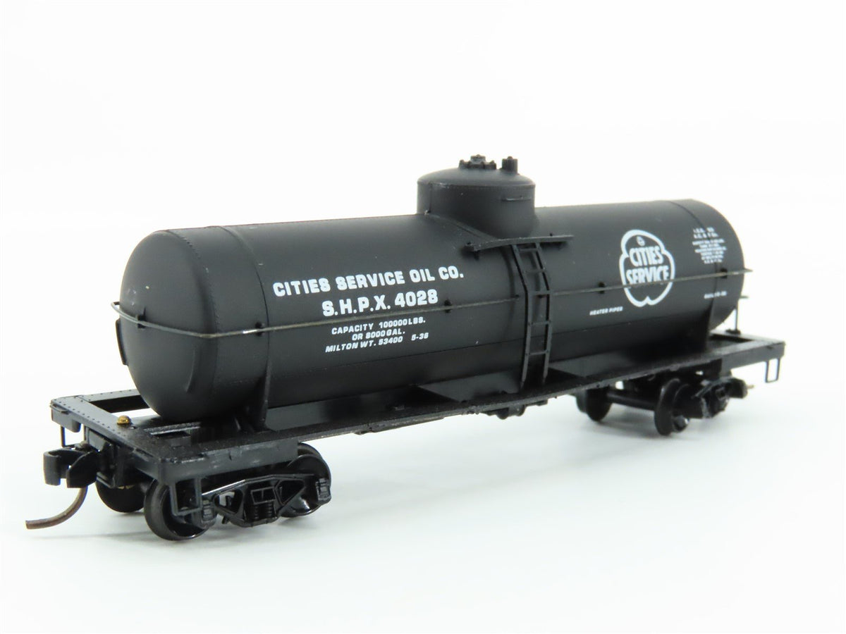 N Scale Kadee Micro-Trains MTL 65110 SHPX Cities Service 39&#39; Tank Car #4028