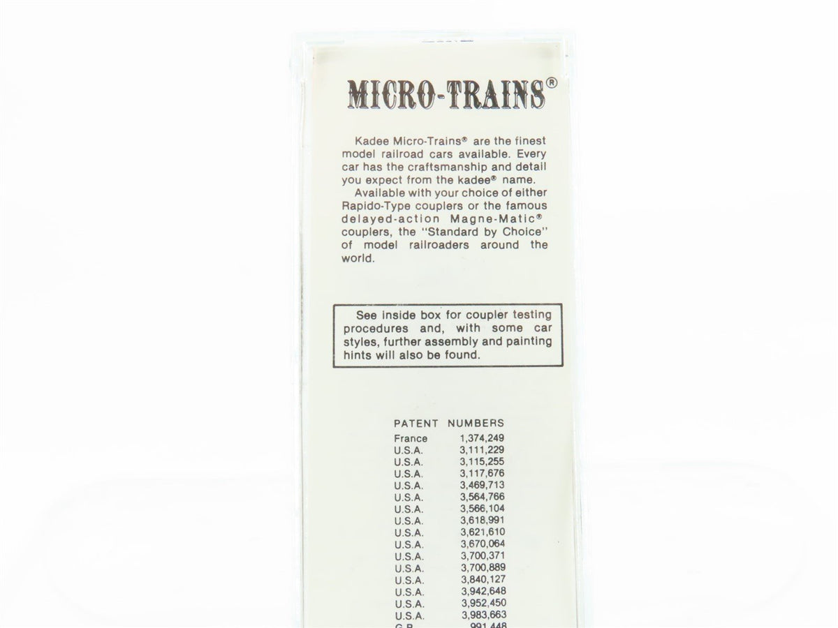 N Scale Kadee Micro-Trains MTL 65110 SHPX Cities Service 39&#39; Tank Car #4028