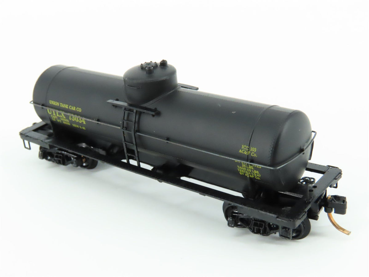 N Scale Kadee Micro-Trains MTL 65122 UTLX Union 39&#39; Single Dome Tank Car #73034