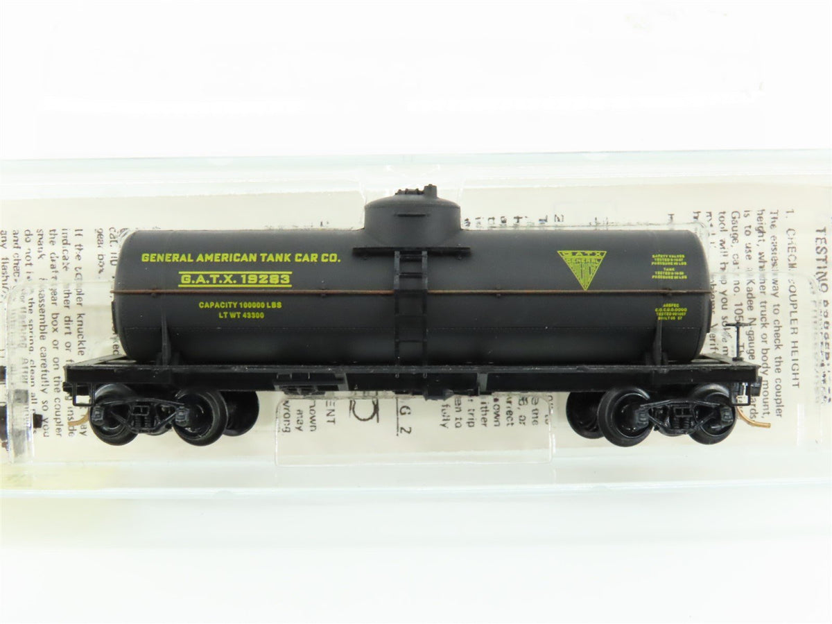 N Scale Kadee Micro-Trains MTL 65040 GATX General American 39&#39; Tank Car #19283