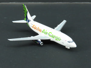 1:400 Aero Classics Die-Cast Aloha Cargo Ex-Alaska Air Boeing 737-290C Airliner