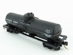 N Scale Kadee Micro-Trains MTL 65012 ATSF Santa Fe Railroad 39' Tank Car #100877