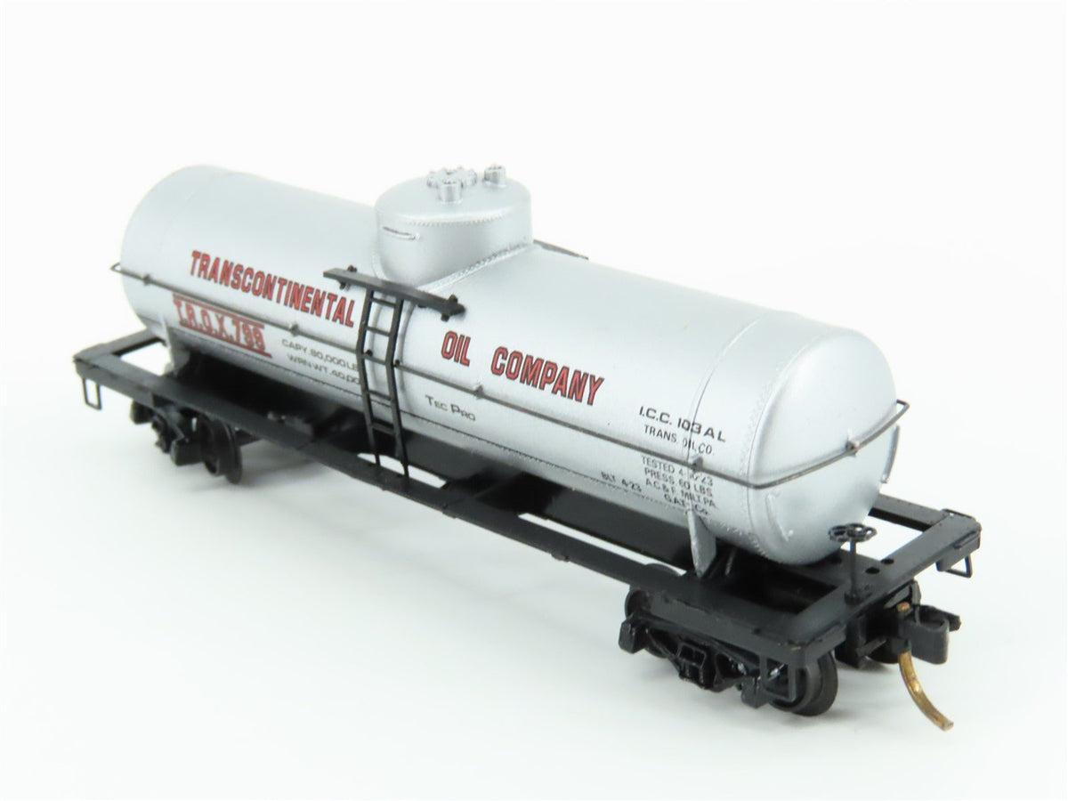 N Scale Kadee Micro-Trains MTL 65050 TROX Transcontinental Oil 39&#39; Tank Car #799