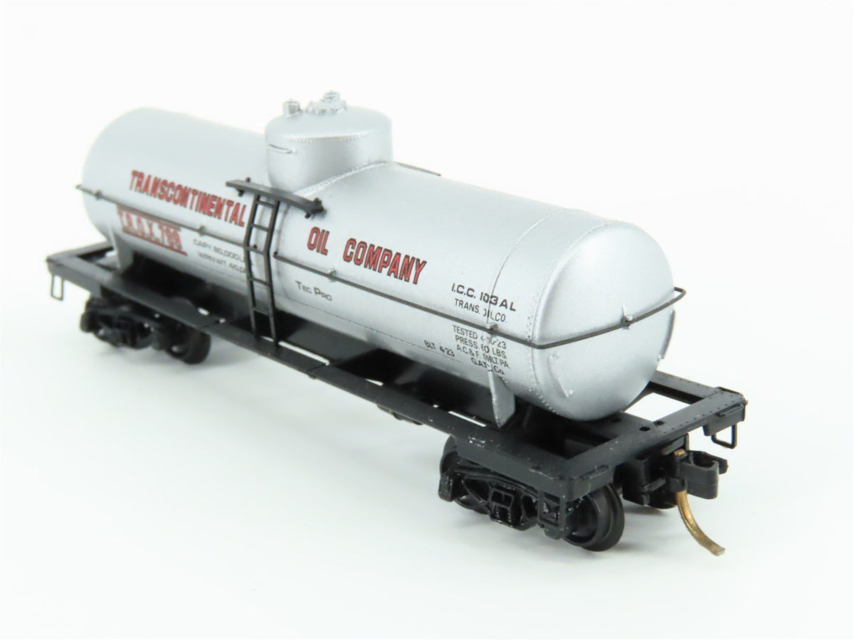 N Scale Kadee Micro-Trains MTL 65050 TROX Transcontinental Oil 39&#39; Tank Car #799