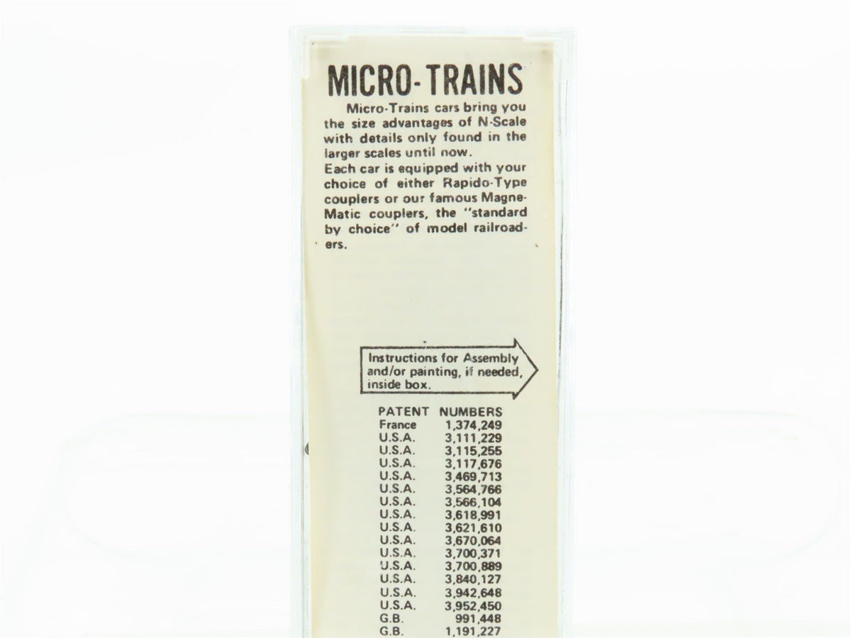 N Scale Kadee Micro-Trains MTL 65050 TROX Transcontinental Oil 39&#39; Tank Car #799