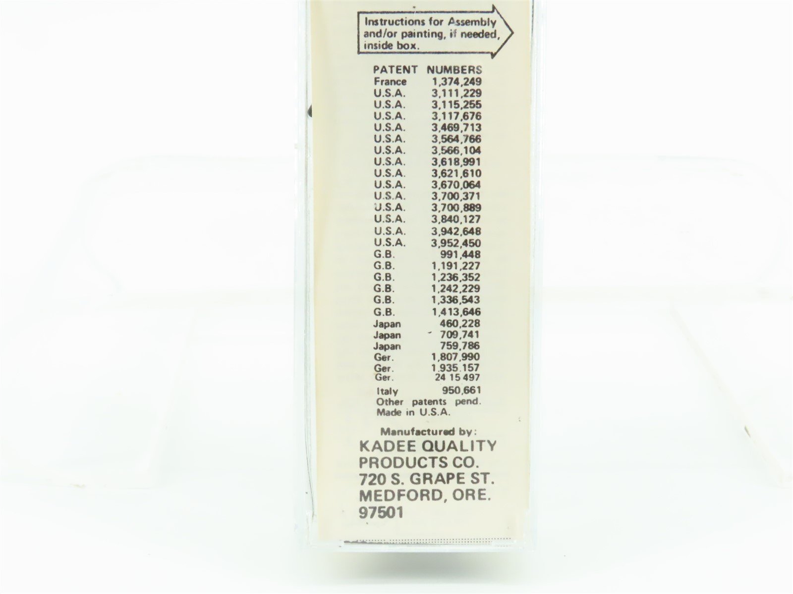 N Scale Kadee Micro-Trains MTL 65050 TROX Transcontinental Oil 39' Tank Car #799