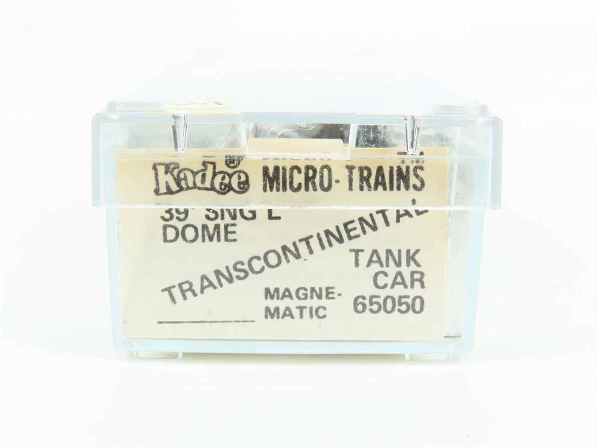 N Scale Kadee Micro-Trains MTL 65050 TROX Transcontinental Oil 39&#39; Tank Car #799