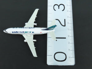 1:400 Dragon Wings 55322 Die-Cast West Jet Boeing B737-200 Airliner