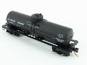 N Scale Kadee Micro-Trains MTL 65012 ATSF Santa Fe Railroad 39' Tank Car #100863