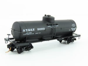 N Scale Kadee Micro-Trains MTL 65012 ATSF Santa Fe Railroad 39' Tank Car #100863