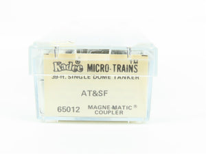 N Scale Kadee Micro-Trains MTL 65012 ATSF Santa Fe Railroad 39' Tank Car #100863