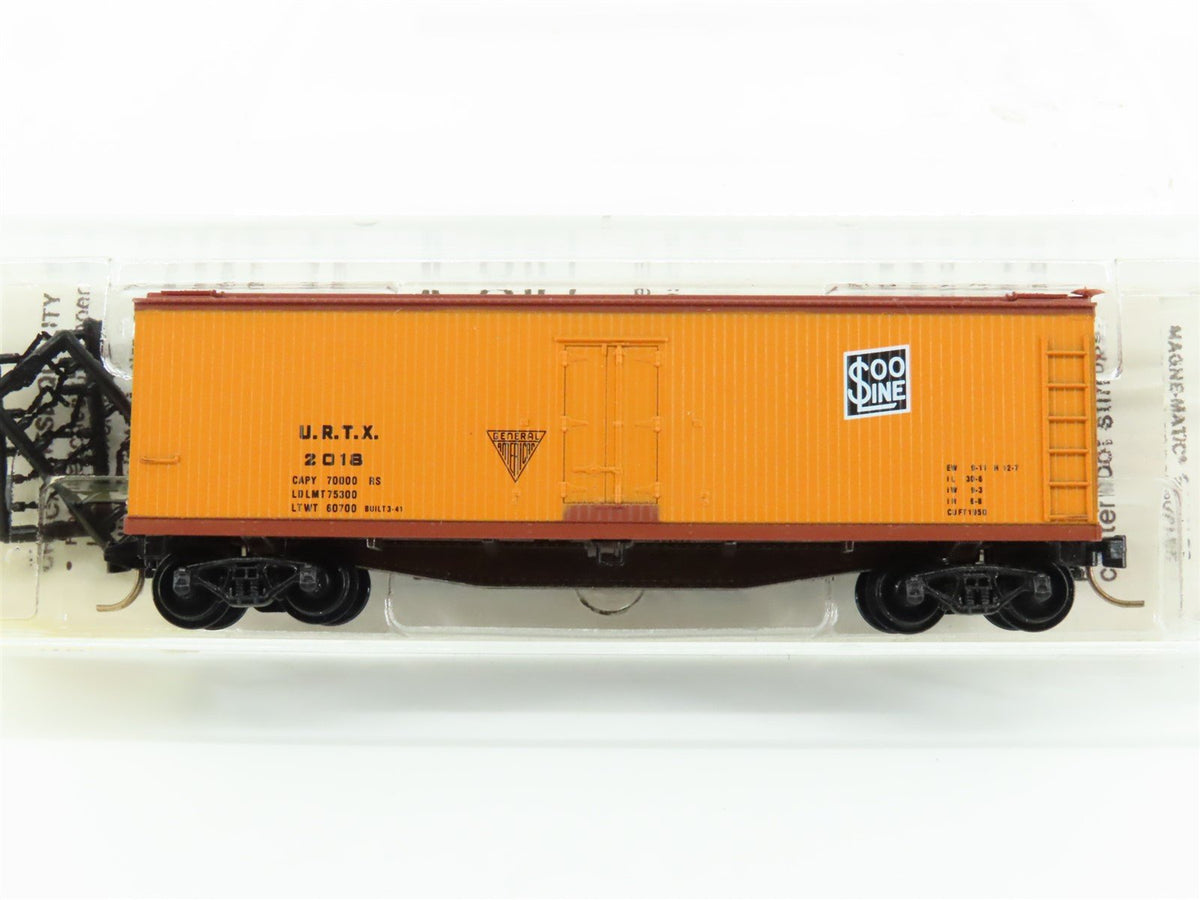 N Scale Kadee Micro-Trains MTL 49300 URTX SOO Line 40&#39; Wood Reefer #2018