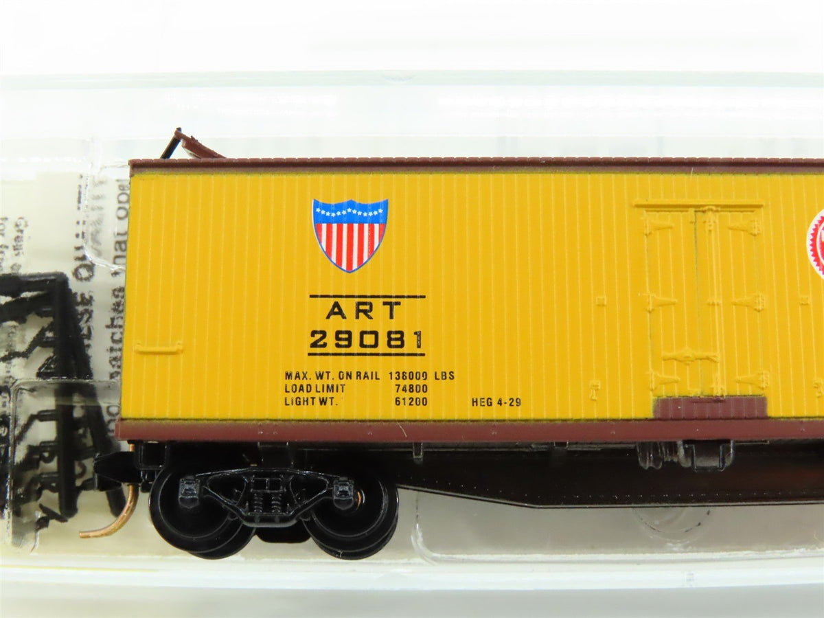 N Kadee Micro-Trains MTL 49290 UP MP WAB ART 40&#39; Wood-Sheathed Reefer #29081