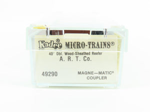 N Kadee Micro-Trains MTL 49290 UP MP WAB ART 40' Wood-Sheathed Reefer #29081