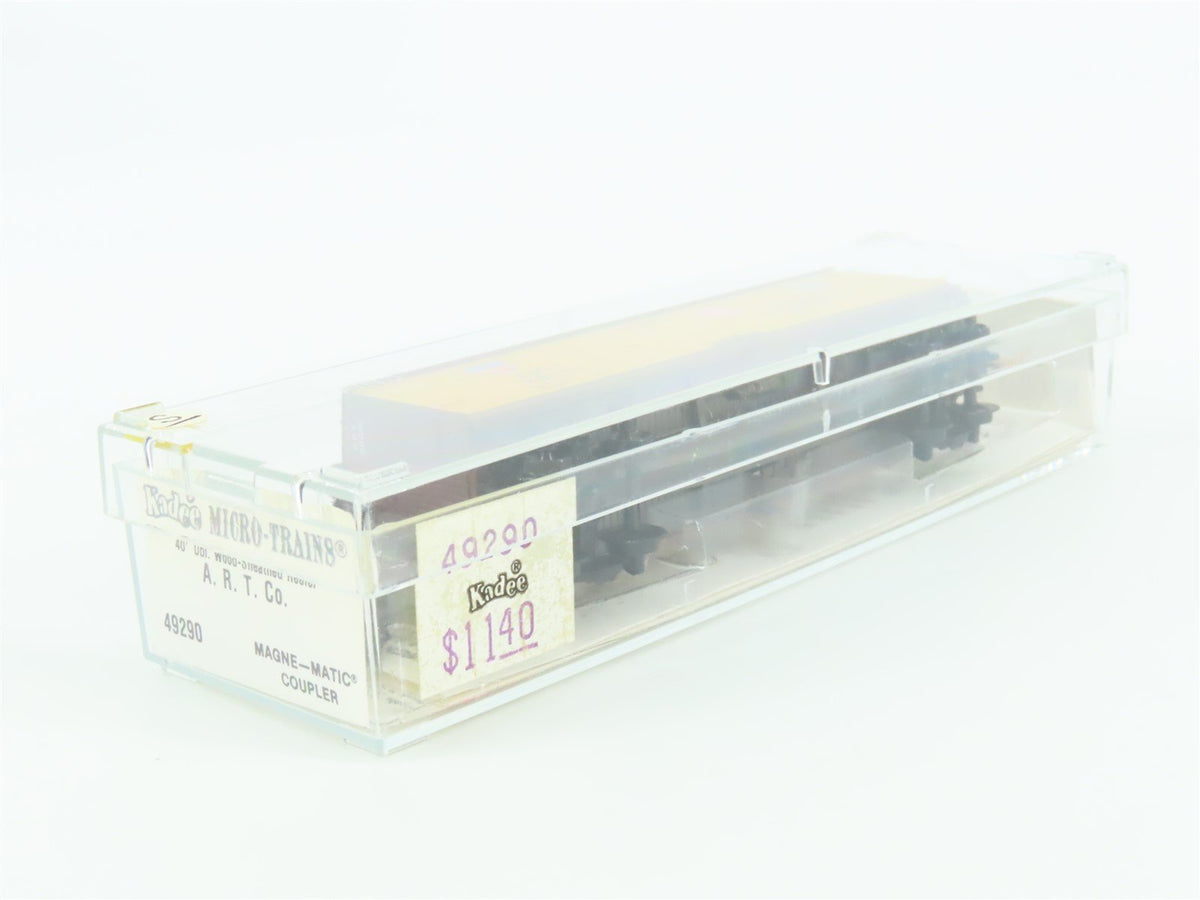 N Kadee Micro-Trains MTL 49290 UP MP WAB ART 40&#39; Wood-Sheathed Reefer #29081