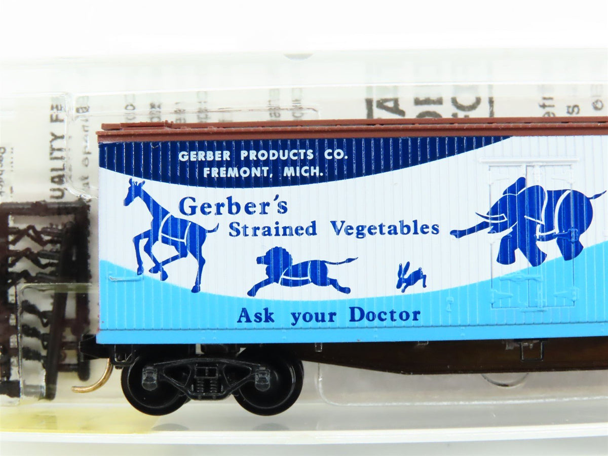 N Scale Kadee Micro-Trains MTL 49330 GSVX Gerber 40&#39; Wood Sheathed Reefer #1002