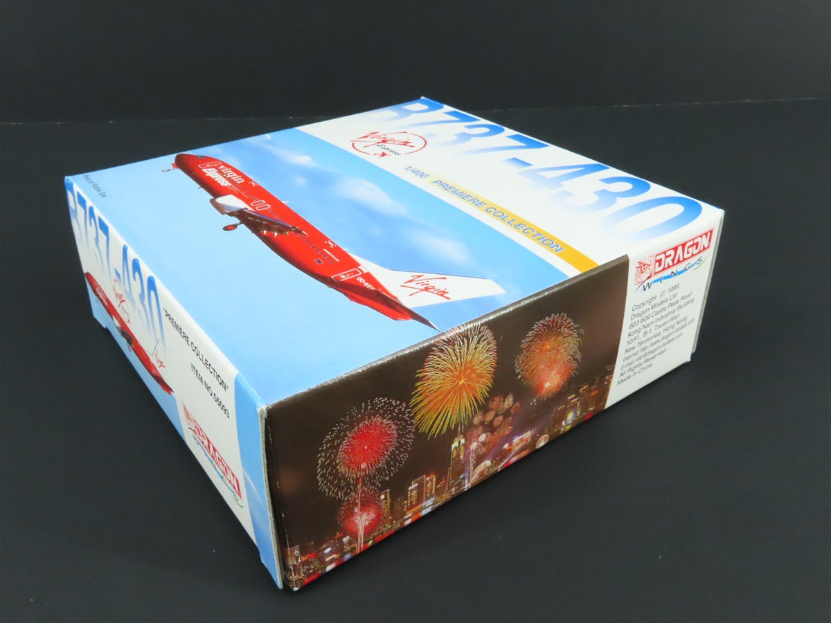 1:400 Dragon Wings 55093 Die-Cast Virgin Express Boeing B737-430 Airliner