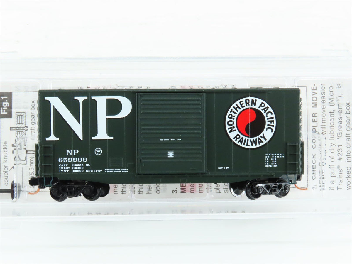 N Scale Micro-Trains MTL 10100010 NP Northern Pacific 40&#39; Box Car #659999