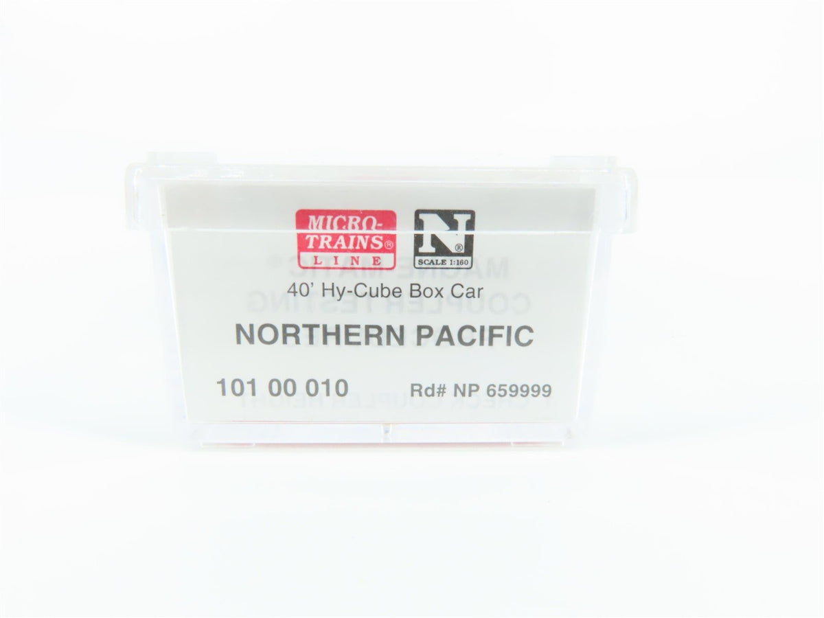 N Scale Micro-Trains MTL 10100010 NP Northern Pacific 40&#39; Box Car #659999