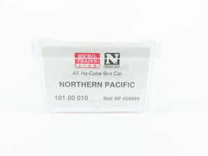 N Scale Micro-Trains MTL 10100010 NP Northern Pacific 40' Box Car #659999