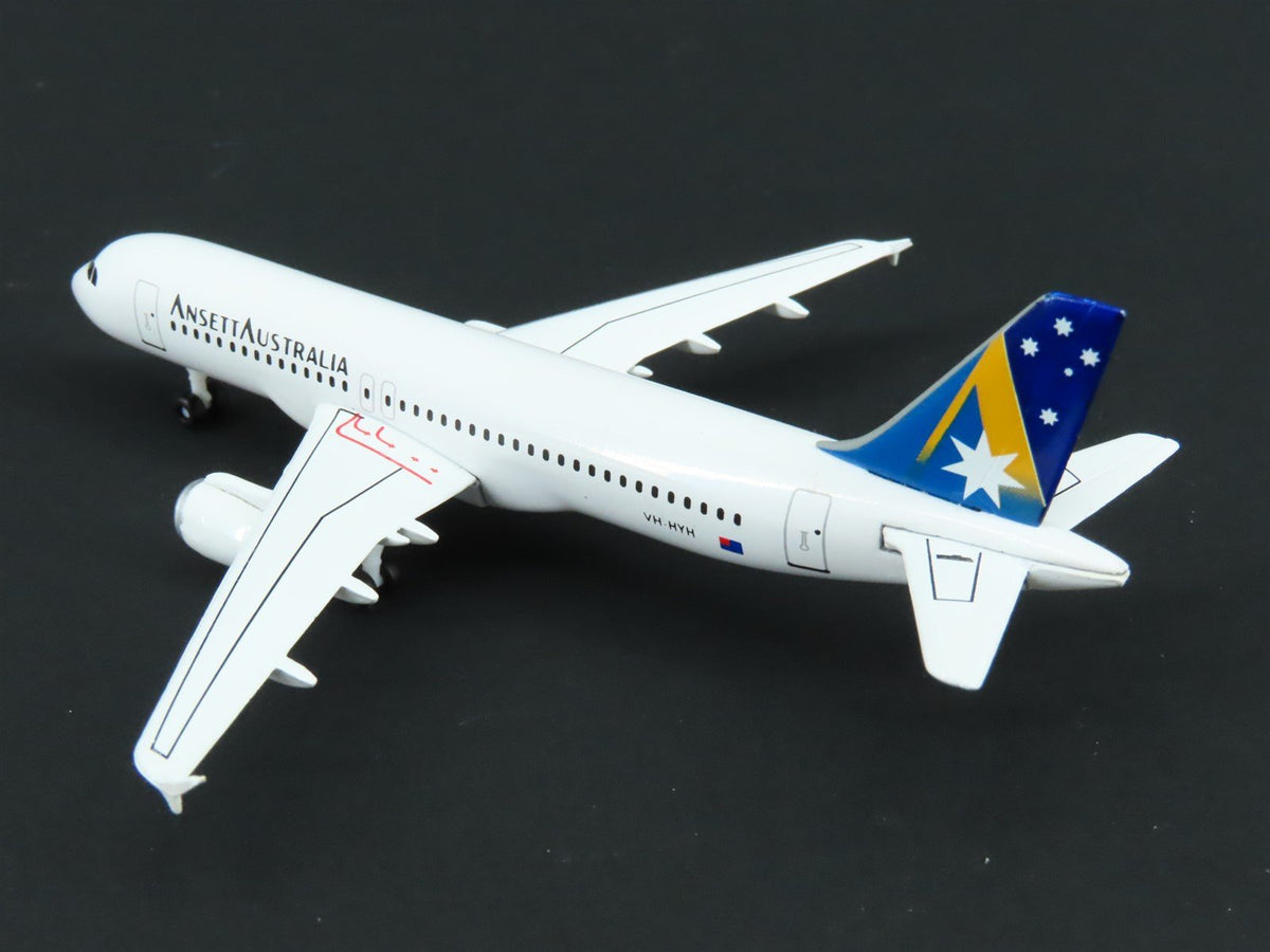 1:400 Dragon Wings 55011 Die-Cast Ansett Australia Airbus A320 Airliner