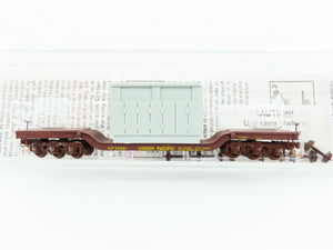 N Scale Micro-Trains MTL 109220 UP Union Pacific Flat Car #50001 w/ Generator