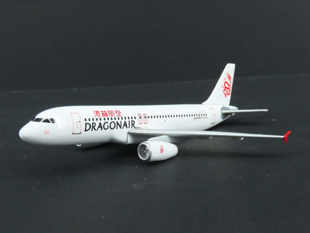 1:400 Scale Dragon Wings Sky Club 98-001 Dragon Air Airbus A320-231 w/ Stand