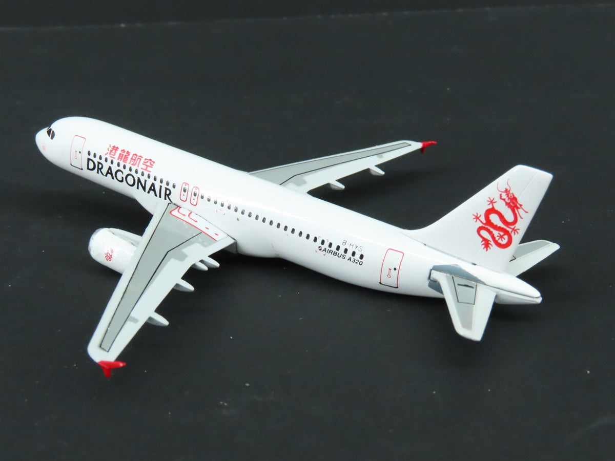 1:400 Scale Dragon Wings Sky Club 98-001 Dragon Air Airbus A320-231 w/ Stand