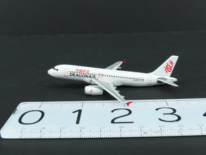 1:400 Scale Dragon Wings Sky Club 98-001 Dragon Air Airbus A320-231 w/ Stand