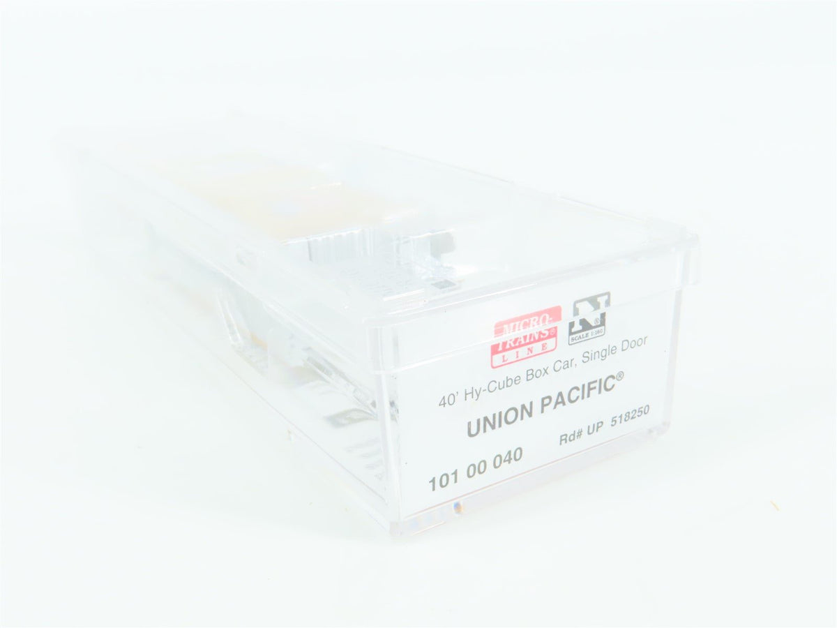 N Scale Micro-Trains MTL 10100040 UP Union Pacific 40&#39; Hi-Cube Box Car #518250