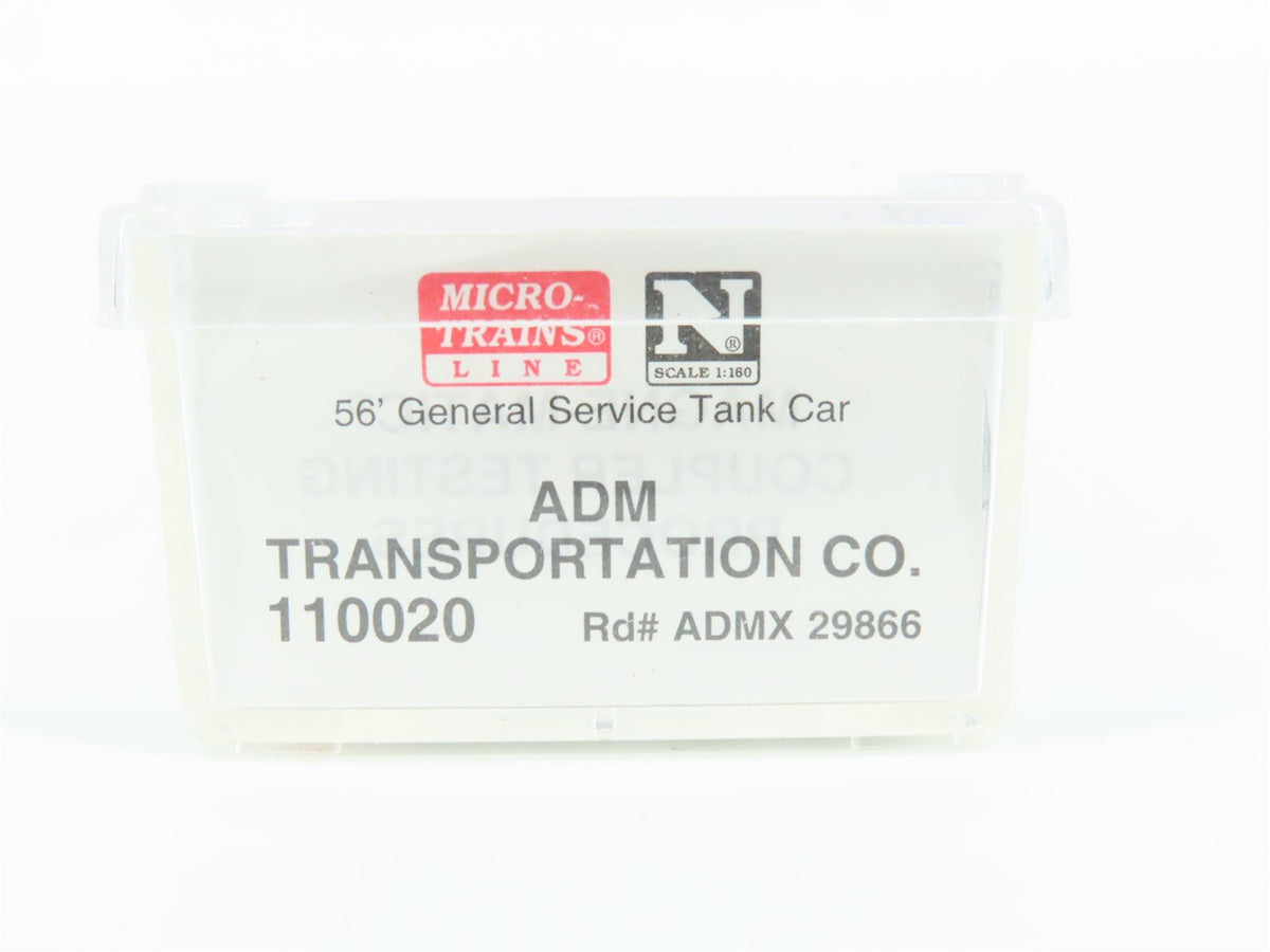 N Scale Micro-Trains MTL 110020 ADMX Transportation 56&#39; Tank Car #29866