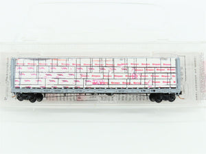 N Micro-Trains MTL 53720 TCAX Centex Centerbeam I-Beam Flat Car #700061 w/ Load