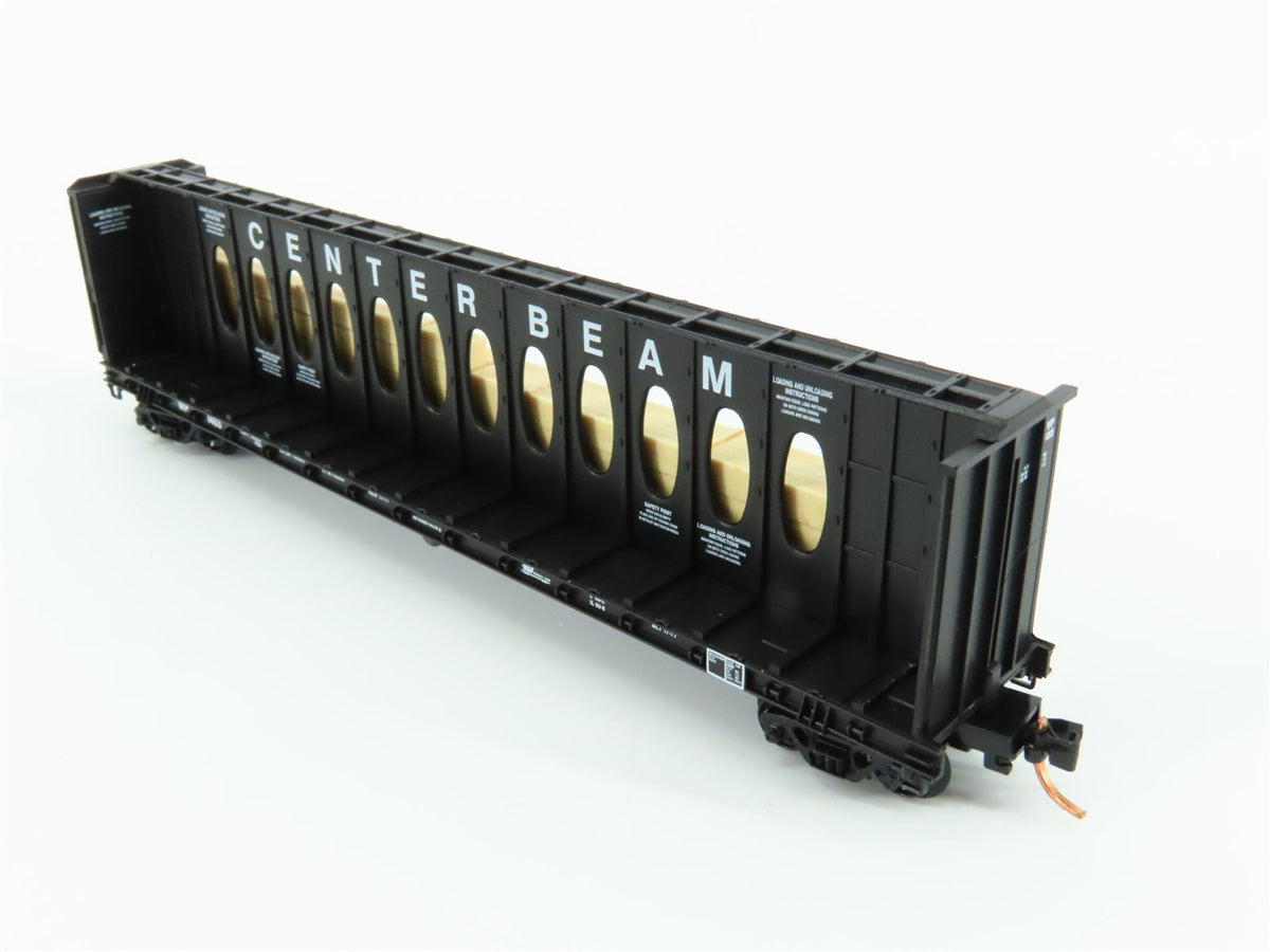 N Micro-Trains MTL 05300062 WP Western Pacific Centerbeam Flat Car #1403 w/ Load