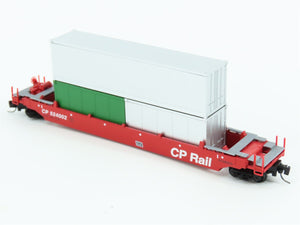 Z Scale Micro-Trains MTL 13003-2 CP Canadian Pacific Railroad Well Car #524002