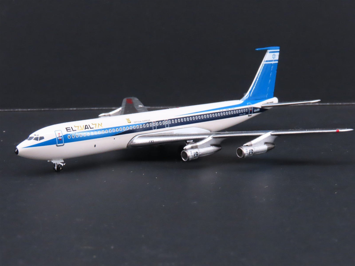 1:400 Scale Aero Classics Die-Cast EL AL Israel Boeing B707-358B Airliner