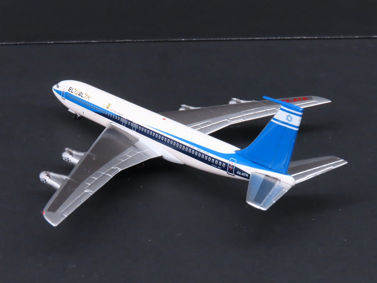 1:400 Scale Aero Classics Die-Cast EL AL Israel Boeing B707-358B Airliner