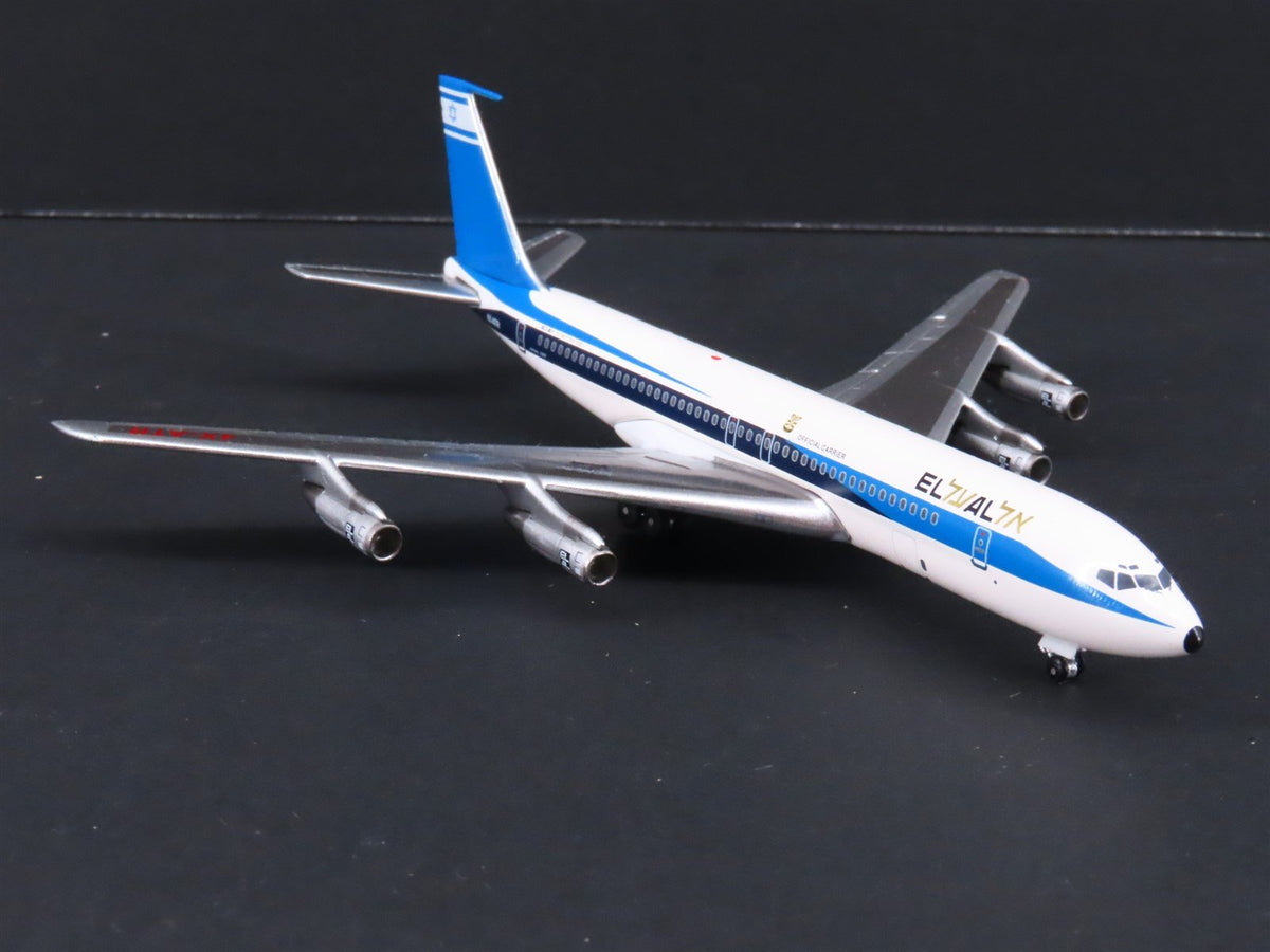 1:400 Scale Aero Classics Die-Cast EL AL Israel Boeing B707-358B Airliner
