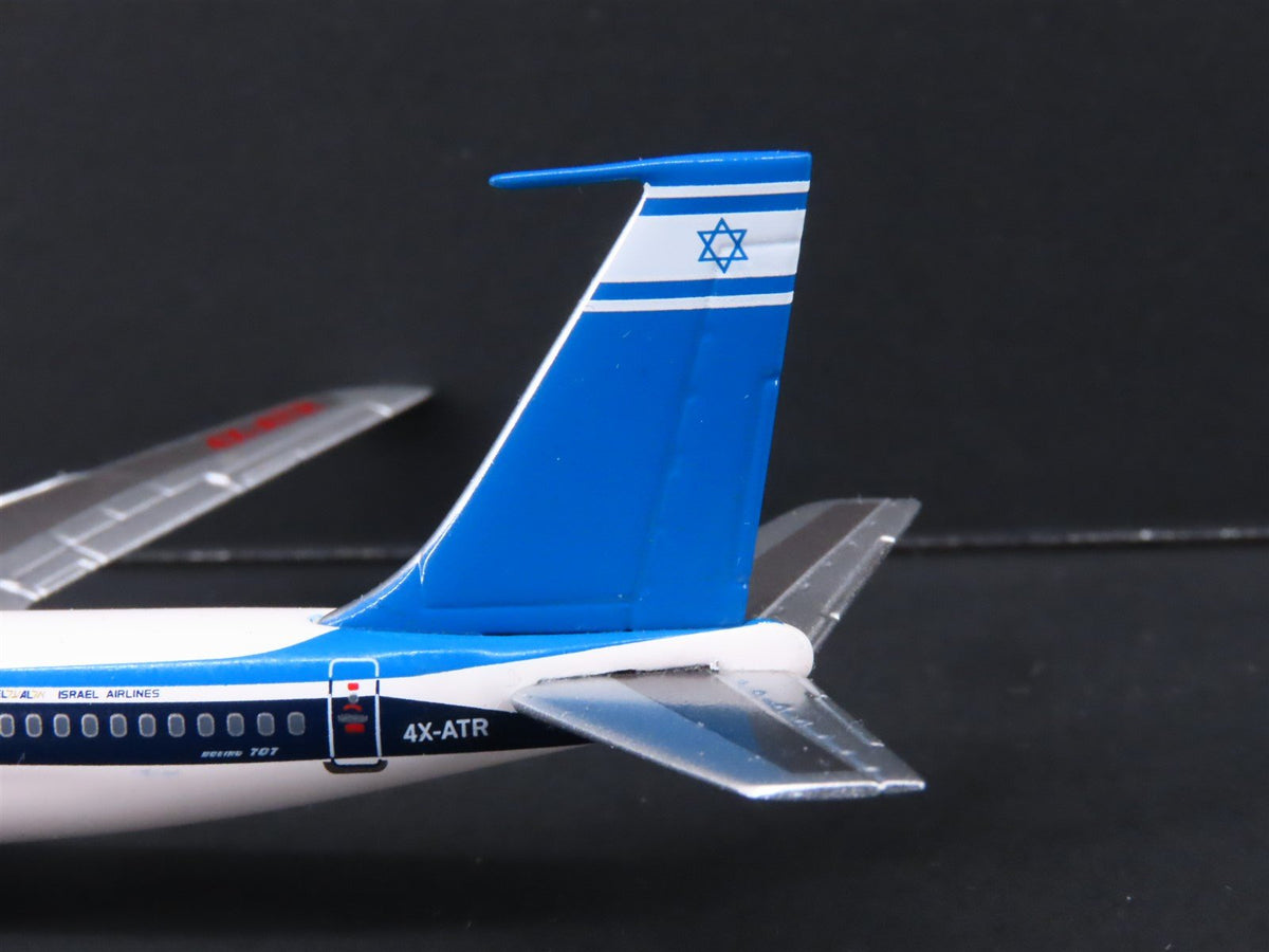 1:400 Scale Aero Classics Die-Cast EL AL Israel Boeing B707-358B Airliner