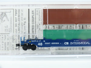 Z Scale Micro-Trains MTL 54000070 CSXT Transportation Well Car #620304