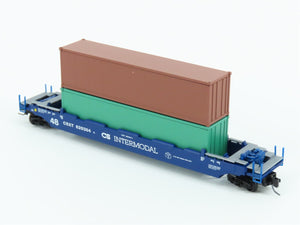 Z Scale Micro-Trains MTL 54000070 CSXT Transportation Well Car #620304