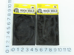 LOT of 11 Multi-Scale Woodland Scenics Assorted Rock Molds