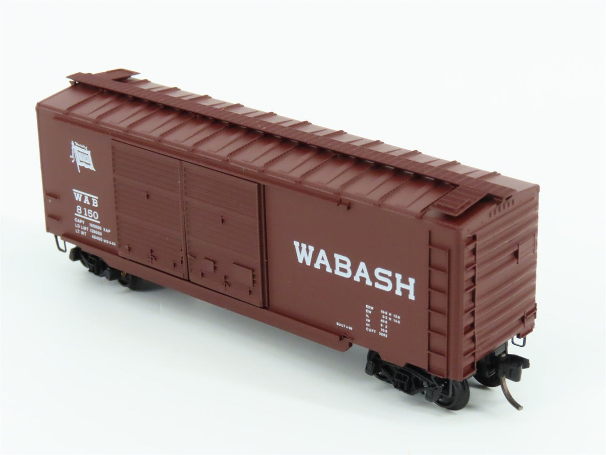 N Scale Kadee Micro-Trains MTL 23130 WAB Wabash 40&#39; Double Door Box Car #8150