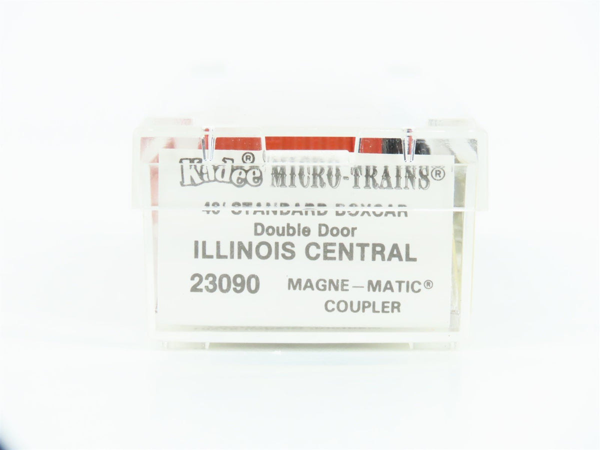 N Scale Kadee Micro-Trains MTL 23090 IC Illinois Central 40&#39; Box Car #136993