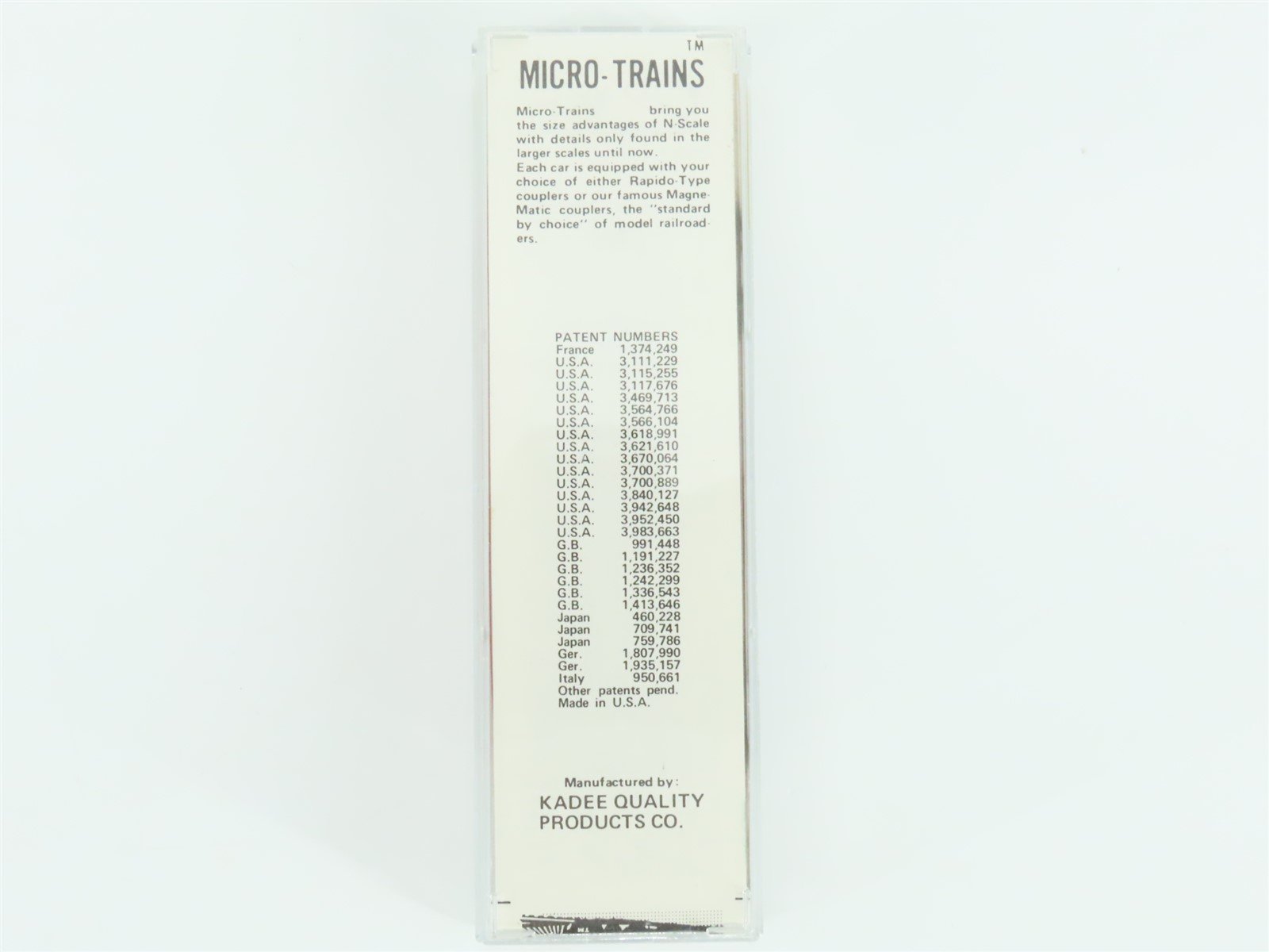 N Scale Kadee Micro-Trains MTL 23090 IC Illinois Central 40' Box Car #136913
