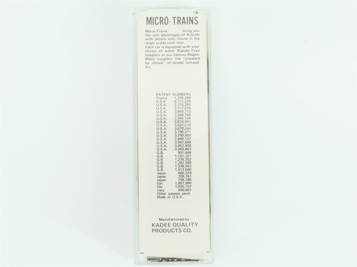 N Scale Kadee Micro-Trains MTL 23090 IC Illinois Central 40&#39; Box Car #136913