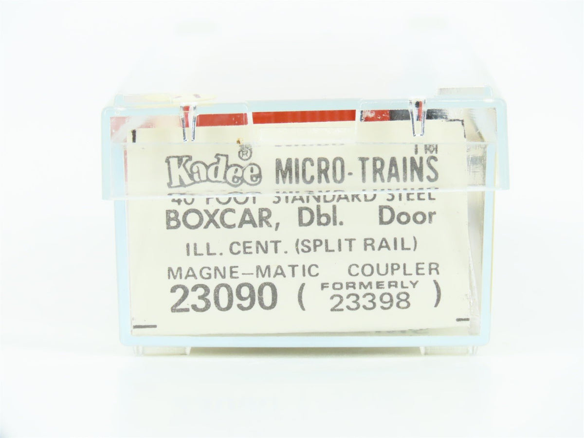 N Scale Kadee Micro-Trains MTL 23090 IC Illinois Central 40&#39; Box Car #136913