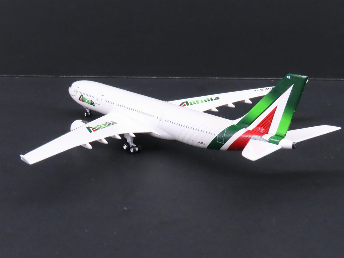 1:400 Scale Big-Bus Models Die-Cast Alitalia Airbus A330-202 Airliner