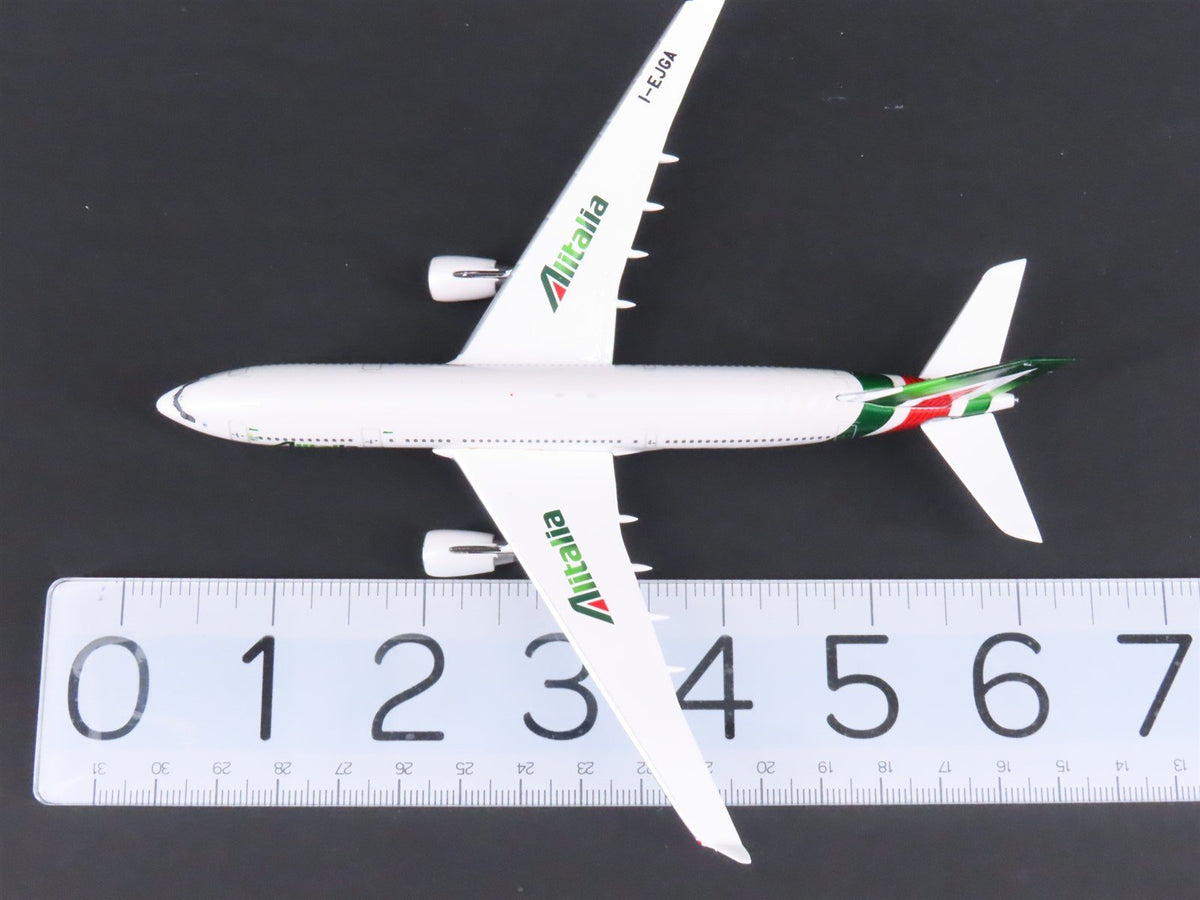 1:400 Scale Big-Bus Models Die-Cast Alitalia Airbus A330-202 Airliner