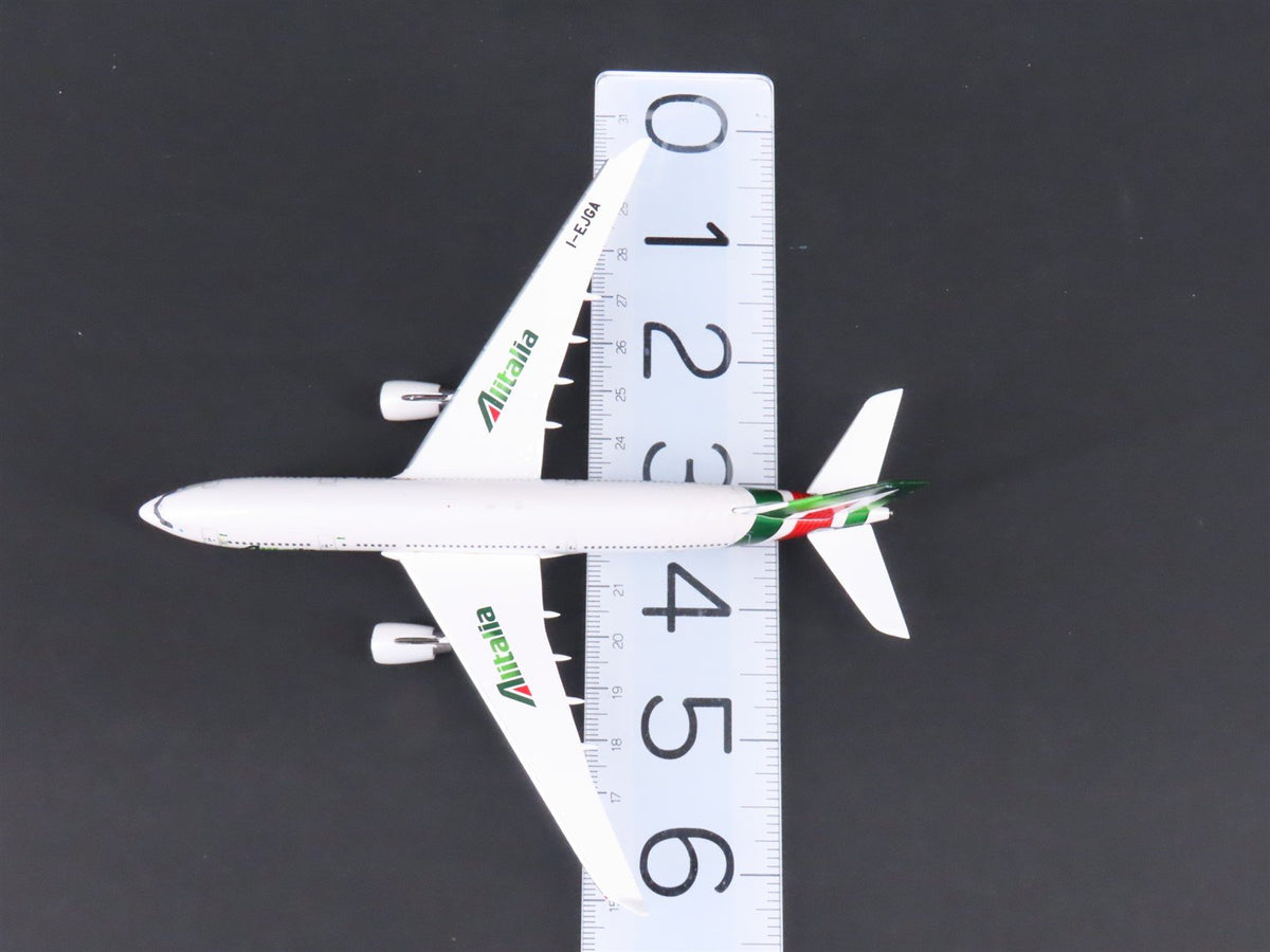 1:400 Scale Big-Bus Models Die-Cast Alitalia Airbus A330-202 Airliner